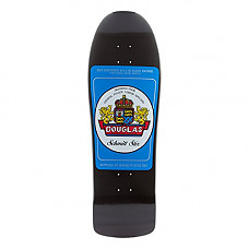 [해외]Schmitt Stix Skateboards Douglas Beer Label Deck, Black/Blue, 9.875" x 31"