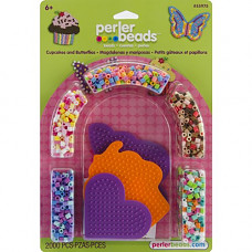 [해외]Perler Beads Cupcakes and Butterflies Fused Bead Kit