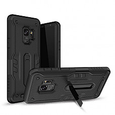 [해외]s9 삼성 Phone case S9 Phone Cases 갤럭시 삼성 S9 case Kick Stand Shock Absorption Flexible TPU Soft Edge BumperPlastic Back Cover 삼성 갤럭시 S9 (2018)
