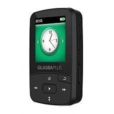 [해외]SAMVIX GLASBA PLUS Bluetooth MP3 Player, 8GB Clip Sports Lossless Music Player (Supports up to 64GB), Black