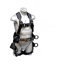 [해외]Elk River 67601 Polyester/Nylon Peregrine Platinum Series 6 D-Ring Harness with Quick-Connect Buckles, Small