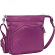 [해외]eBags Anti-Theft Mini Crossbody - Small Zipper Lock Bag for Travel and Everyday - (Eggplant)