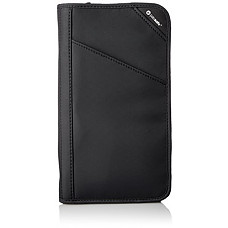 [해외]팩세이프 RFIDsafe V200 Anti-Theft RFID Blocking Travel Organizer, Black