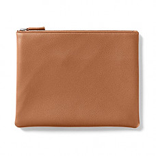 [해외]Medium Pouch - Full Grain Leather - Cognac (brown)