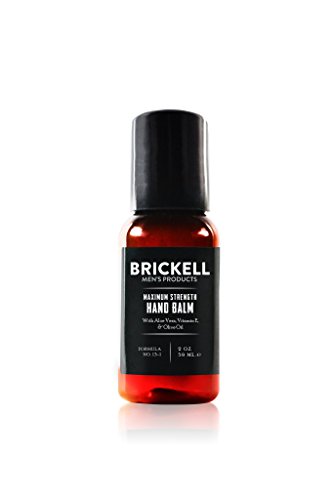 [해외]Brickell Men’s Maximum Strength Hand Lotion for Men – 2 oz – Natural & Organic