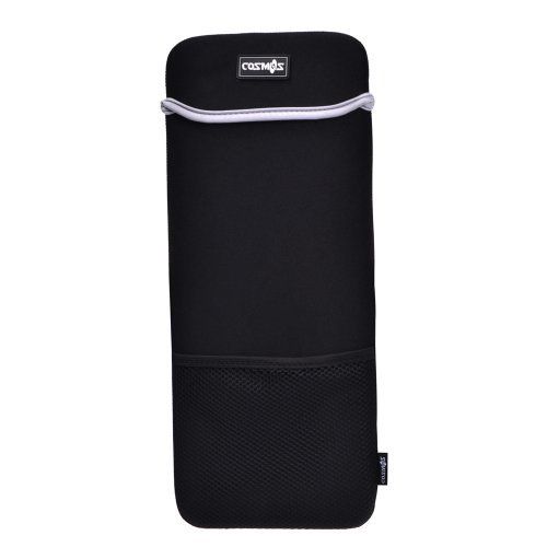 [해외]COSMOS Black Color Neoprene Sleeve Bag Pouch for 로지텍 Wireless Touch Keyboard K400, K400r and K400 Plus