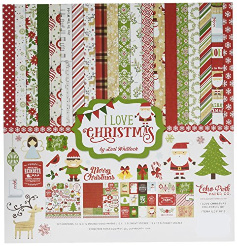 [해외]Echo Park Paper Company ILC114016 I Love Christmas Collection Kit