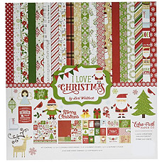 [해외]Echo Park Paper Company ILC114016 I Love Christmas Collection Kit
