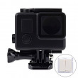 [해외]Trehapuva Blackout 방수 Housing Case Underwater Protective Dive Shell for 고프로 Hero 4/3+/3 with Anti Fog Inserts - 30M Deep Water Scuba Case