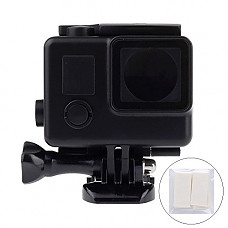 [해외]Trehapuva Blackout 방수 Housing Case Underwater Protective Dive Shell for 고프로 Hero 4/3+/3 with Anti Fog Inserts - 30M Deep Water Scuba Case