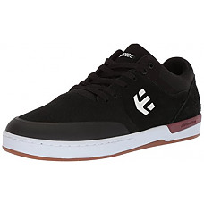 [해외]Etnies Mens Marana XT Skate Shoe, Black/White/Burgundy, 9.5 Medium US