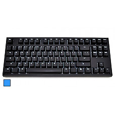 [해외]CODE 87-Key Illuminated Mechanical Keyboard with White LED Backlighting - Cherry MX Blue