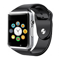 [해외]Smart Watch,JACSSO 1.54 inch Touch Screen SmartWatch,Bluetooth Smartwatch Clock Sync Notifier Support SIM TF Card Compatible with Android Phones IOS 삼성 for Kids Men Women