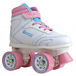 [해외]Chicago Girls Sidewalk Roller Skate - White Youth Quad Skates - Size 1