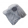 [해외]Wandr Travel Pillow With Free Eye Mask - Soft Neck Wrap Around Travel PIllow in Lightweight Machine Washable Grey