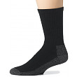 [해외]Wigwam Mens At Work Sock - Cotton Blend Cushioned Crew - Black, Large - 4 Pack (12 Pairs)