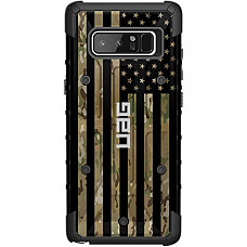[해외]Limited Edition - Authentic UAG- Urban Armor Gear Case for 삼성 갤럭시 Note 8 Custom by EGO Tactical- Subdued US Flag Over Multicam/Scorpion Camouflage