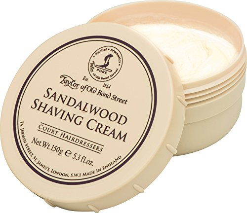 [해외]Taylor of Old Bond Street Sandalwood Shaving Cream Bowl, 5.3-Ounce
