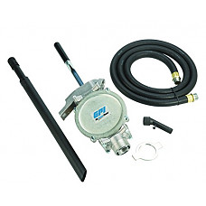 [해외]GPI 138000-02, DP-20-UL Diaphragm Hand Pump, 20 Gallons per 100 Strokes, 0.75-Inch FNPT Spout Nozzle, 8-Foot UL Hose, Adjustable Suction Pipe, Lockable Handle