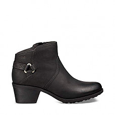 [해외]Teva Womens W Foxy 방수 Boot, Black, 9 M US