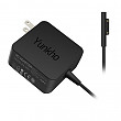 [해외]Yunkho Surface Power Supply Adapter, 36W 12V 2.58A Charger for Microsoft Surface Pro 3/Pro 4 i5 i7 Tablet with 5.4Ft Power Cord