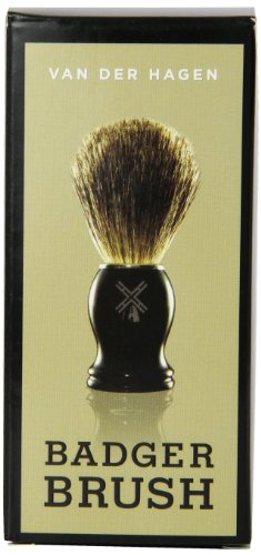 [해외]Van Der Hagen Mens Luxury, Badger Brush, 3-Ounce