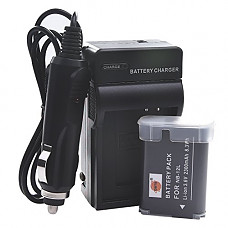 [해외]DSTE® NB-12L 배터리 + DC161 Travel and Car Charger Adapter for 캐논 LEGRIA mini X PowerShot N100 G1 X Mark II Digital 카메라 as NB12L