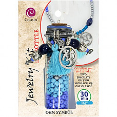 [해외]Cousin 30308002 Jewelry Kit in a Bottle-Ohm Symbol