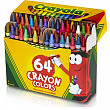 [해외]Crayola TRTAZ11A 071662000646 Crayon Set, 3-5/8&quot;, Permanent/Waterproof, 64/BX Sold As 1 Box, Assorted