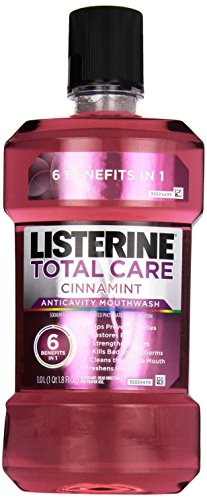 [해외]Listerine Total Care Anticavity Mouthwash Cinnamint, 1 Liter (1 QT 1.8 FL oz)