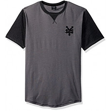 [해외]Zoo York Mens Short Sleeve Logo Tee, Baxter Quiet Shade Heather, Medium