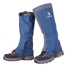 [해외]YUEDGE 방수 Snow Boot Gaiters 600D Anti-Tear Oxford Fabric for Outdoor Hiking Walking Hunting Climbing Trimming Grass(Blue)