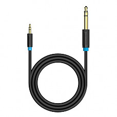 [해외]Vention 3.5mm to 6.35mm Adapter Jack Audio Cable for Mixer Amplifier Guitar Male to Male Aux Cabo (0.5M/1.6ft)