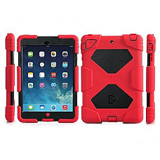 [해외]Ipad mini case, Aceguarder designnew products 아이패드 mini 1&2&3 case [snowproof] [waterproof] [dirtproof] [shockproof] cover case with stand Super protection for kids Extreme Duty Dual Protective Back Cover Case Carabiner + whistle + handwritten touch 