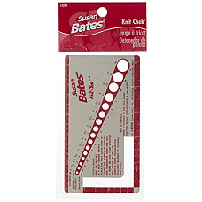 [해외]Susan Bates 14099 Knit-Chek for Knitting Needle, 3 by 5-1/2-Inch