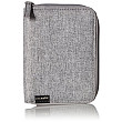 [해외]팩세이프 RFIDsafe LX150 Anti-Theft RFID Blocking Passport Wallet, Tweed Grey