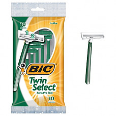 [해외]BIC Twin Select Mens Disposable Razor, 10 Count ( Pack Of 3 )