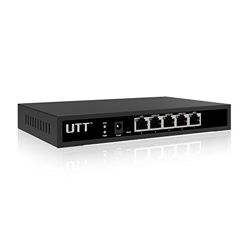 [해외]UTT ER518 Load Balance VPN Router, Dual+ WAN Ports, Supports IPsec/PPTP/L2TP, Metal Housing