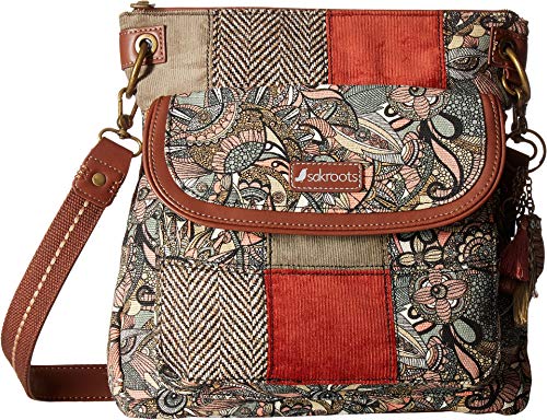 [해외]Sakroots Artist Circle Flap Cross-Body Bag