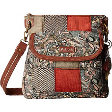 [해외]Sakroots Artist Circle Flap Cross-Body Bag