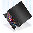 [해외]USB 3.0 High Speed External DVD Drive CD/DVD-RW Burner Rewriter for Laptop Desktop PC (BK)