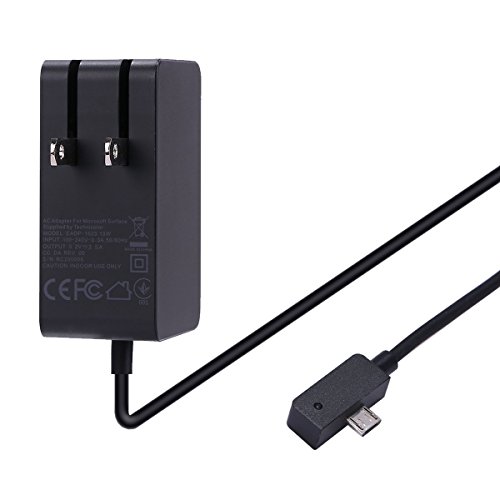 [해외]Surface 3 Charger,BOLWEO 5.2V/2.5A 13W Charger AC Adapter Power Supply for Microsoft Windows Surface 3 Tablet