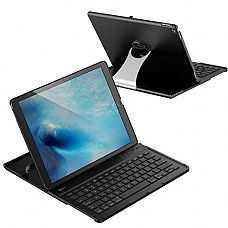 [해외]JETech Bluetooth Keyboard Case for 애플 아이패드 Pro 12.9" (2015 Model ONLY), 360 Degree Rotation, Multi-Angel Stand