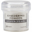 [해외]Ranger Embossing Powder, 1-Ounce Jar, Silver Pearl