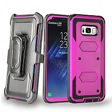 [해외]갤럭시 S8 Plus Case, Beimu Armor Full body Heavy Duty Protection Kickstand Shockproof Absorption Premium Hybrid Reduction / Bumper Case WITHOUT Screen Protector Case for 삼성 갤럭시 S8+ Plus