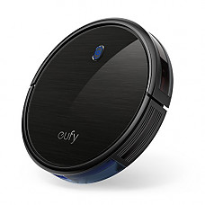 [해외]eufy Boost IQ RoboVac 11S (Slim), 1300Pa Strong Suction, Super Quiet, Self-Charging Robotic Vacuum Cleaner, Cleans Hard Floors to Medium-Pile Carpets (Black)