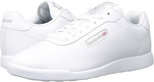 [해외]Reebok Womens Princess Lite Classic Shoe, White, 7.5 M US