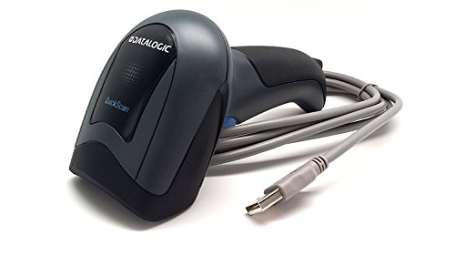 [해외]Datalogic QD2430 QuickScan Handheld Omnidirectional Barcode Scanner/imager(1-D, 2-D and PDF417) with USB Cable, Black, QD2430-BKK1