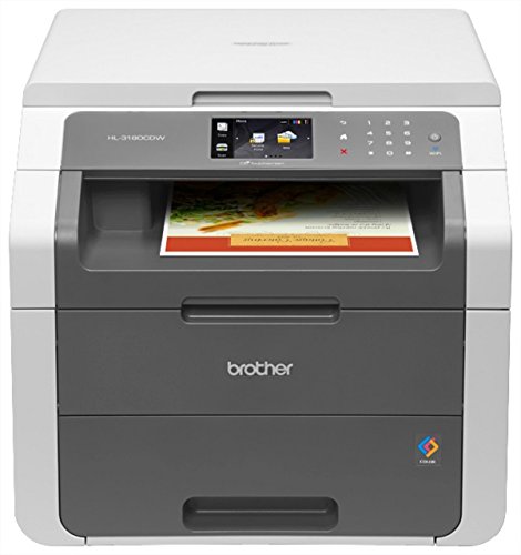 [해외]Brother Wireless Digital Color Printer with Convenience Copying and Scanning (HL-3180CDW), Amazon Dash Replenishment Enabled