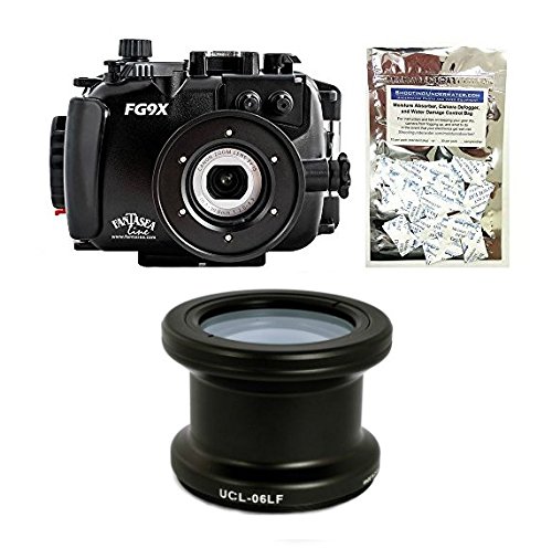 [해외]Fantasea FG9X Housing for 캐논 G9X w/ FREE Moisture Munchers
